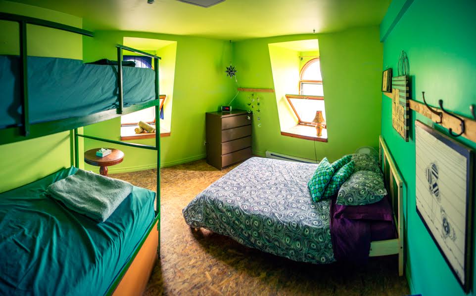 Chambre verte